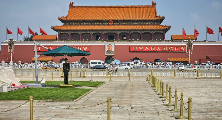 Tiananmen Square in Peking Tiananmen Square in Peking